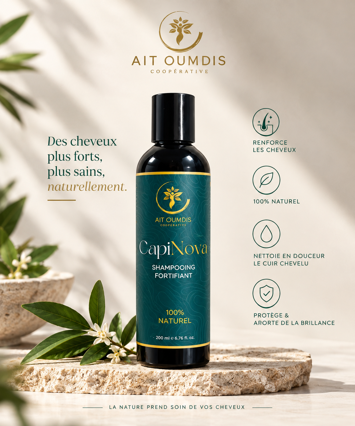 CapiNova — Shampooing Fortifiant 150ml